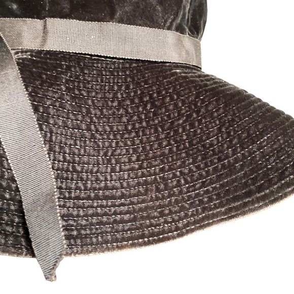 60s Velvet Floppy Hat - Picture 5 of 8